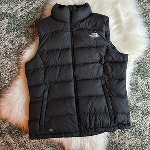 The North Face 700 Down Fill Puffer Vest Black Women’s Size Medium